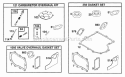 Gasket Sets Diagram and Parts List for 194412-0112-99  Briggs and Stratton Engine